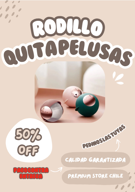 RODILLO MÁGIC PLUS QUITA PELUSA 🧼